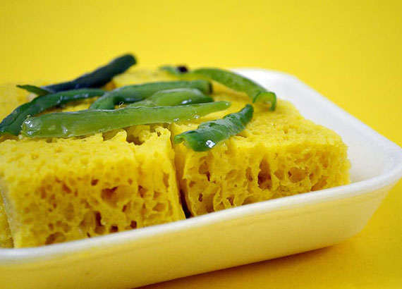 A DHOKLA CAKE- A Lockdown Birthday